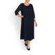 PERSONA BY MARINA RINALDI DRESS NAVY