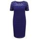 PERSONA cobalt blue lace DRESS