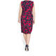 PERSONA BY MARINA RINALDI PRINT DRESS OPT SLEEVE