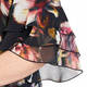 PERSONA BY MARINA RINALDI GEORGETTE FLORAL PRINT DRESS