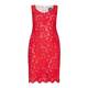 PERSONA FITTED LACE DRESS WITH OPTIONAL SLEEVES 