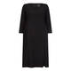 PERSONA BY MARINA RINALDI V-NECK DRESS BLACK