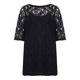 PERSONA DARK NAVY LACE DRESS