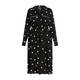 Persona by Marina Rinaldi Spot Print Dress Black