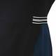 PERSONA BY MARINA RINALDI DRESS NAVY WHITE TIPPING