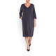 PERSONA BY MARINA RINALDI DRESS STEEL