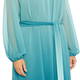 Persona by Marina Rinaldi Chiffon Dress Aqua