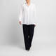 Persona by Marina Rinaldi Silk Acetate Shirt White