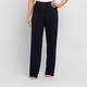 Persona By Marina Rinaldi Stretch Cady Trousers Navy