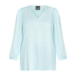 Persona By Marina Rinaldi Tunic Duck Egg Blue  - Plus Size Collection