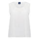 Persona By Marina Rinaldi Silk Acetate Vest Optional Sleeve White