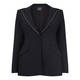 PERSONA BY MARINA RINALDI BLAZER WITH DIAMANTE REVERE BLACK 