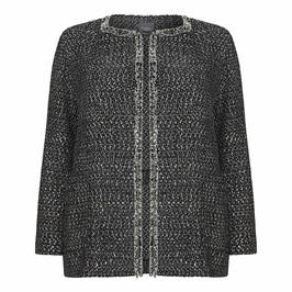 PERSONA BY MARINA RINALDI SEQUIN JACKET - Plus Size Collection