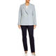 Persona by Marina Rinaldi Tweed Jacket Pale Blue 