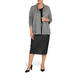 PERSONA BY MARINA RINALDI HOUNDSTOOTH JACKET
