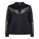 PERSONA BY MARINA RINALDI BLACK JACKET LACE INSERT