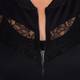 PERSONA BY MARINA RINALDI BLACK JACKET LACE INSERT