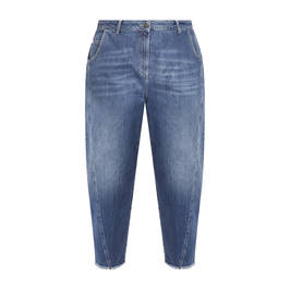 PERSONA BY MARINA RINALDI CROPPED DENIM JEANS  - Plus Size Collection