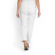 PERSONA BY MARINA RINALDI WHITE STRETCH DENIM JEANS