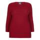 PERSONA BY MARINA RINALDI ROUND NECK WOOL BLEND KNITTED TUNIC	