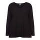 PERSONA BY MARINA RINALDI BLACK KNITTED TUNIC
