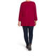 PERSONA BY MARINA RINALDI KNITTED TUNIC RASPBERRY