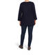 PERSONA BY MARINA RINALDI KNITTED TUNIC NAVY