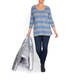PERSONA BY MARINA RINALDI WOOL BLEND TUNIC