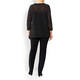 PERSONA BY MARINA RINALDI LUREX SWEATER BLACK