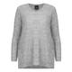 PERSONA grey sequin knit tunic