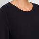 Persona By Marina Rinaldi Cotton Knitted Tunic Navy