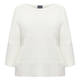 Persona By Marina Rinaldi Cotton Knitted Tunic White 