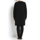 PERSONA knee length black knit TUNIC