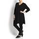 PERSONA knee length black knit TUNIC
