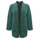 PERSONA JADE GREEN LONG CARDIGAN