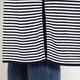 PERSONA BY MARINA RINALDI LONG narrow stripe CARDIGAN