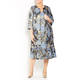 PERSONA BY MARINA RINALDI JACQUARD DUSTER COAT