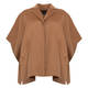 Persona by Marina Rinaldi Double Faced Cape Camel 