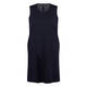 Persona by Marina Rinaldi Pinstripe Pinafore Dress Navy 