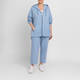 Persona by Marina Rinaldi Jersey Hoodie Pale Blue