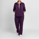 Persona by Marina Rinaldi Jersey Trousers Purple 