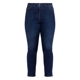 Persona by Marina Rinaldi Cropped Blue Jeans  - Plus Size Collection