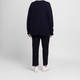 Persona By Marina Rinaldi Knitted Tunic Navy 