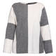 Persona by Marina Rinaldi Sweater Grey and White 
