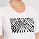 Persona by Marina Rinaldi Cotton Jersey Embroidered T-Shirt White 
