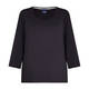 Persona by Marina Rinaldi Stretch Jersey Top Navy