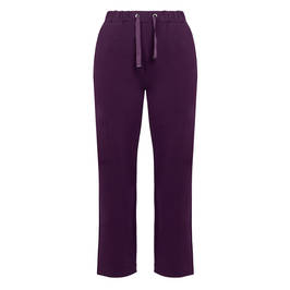 Persona by Marina Rinaldi Jersey Trousers Purple  - Plus Size Collection