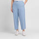 Persona by Marina Rinaldi Jersey Trousers Pale Blue