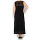 PERSONA black crochet MAXI DRESS