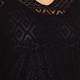 PERSONA black crochet MAXI DRESS